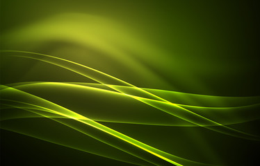 Vector polar lights concept background