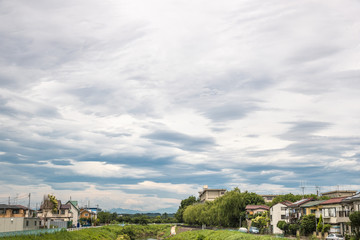 Fototapeta premium 横浜郊外の風景