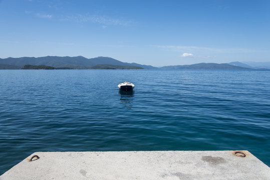 Dock In Of Pagasetic Gulf