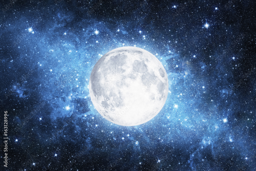 Wall mural moon