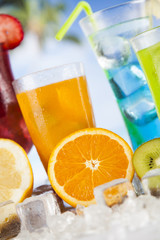 Exotic alcohol drinks