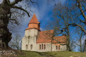 Fototapeta premium Dorfkirche Kavelstorf