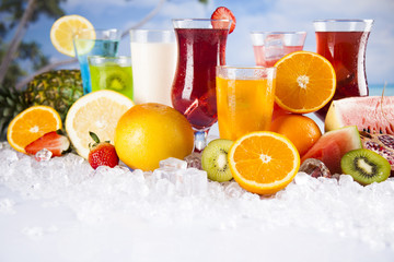 Exotic alcohol drinks