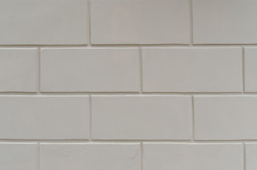 big white brick veneer