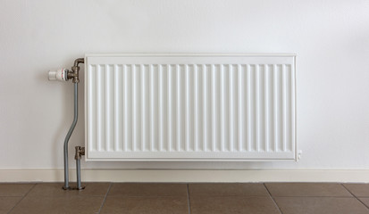 Heating radiator in a dutch home