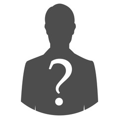 Unknown person concept