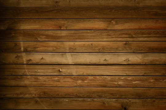 Old Wood Rustic Brown Shabby Background.