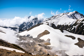 Obraz premium snow capped mountain landscape