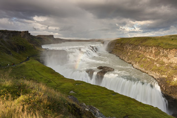 Gullfoss Waterfall./Iceland