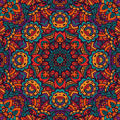 Fototapeta na wymiar colorful geometric seamless pattern