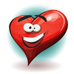 Funny Heart Character