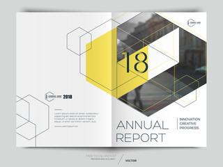 Cover design annual report,vector template brochures, flyers, presentations, leaflet, magazine a4 size. Minimalistic design background