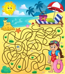 Maze 28 with beach theme 1