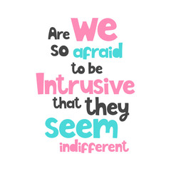 Vector poster with phrase