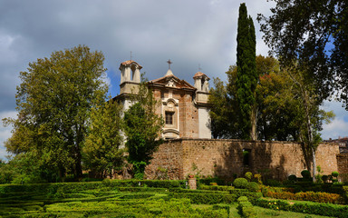 Fototapeta premium Madonna del Monte Church in Sutri