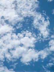 Obraz premium smooth cloud in sunny day
