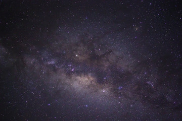 Naklejka na ściany i meble Milky Way galaxy rising in Sabah, Borneo, Asia