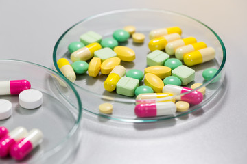  Pharmaceutical Drugs for education in lab.