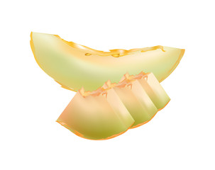 Honeydew slices