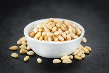 Pine Nuts (selective focus)
