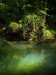 Cascada La Vaioaga in Cheile Nerei national park -Romania