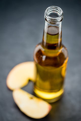 Apple Cider (selective focus)