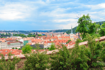 Panorama of Prague