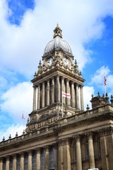 Fototapeta na wymiar Leeds City Hall
