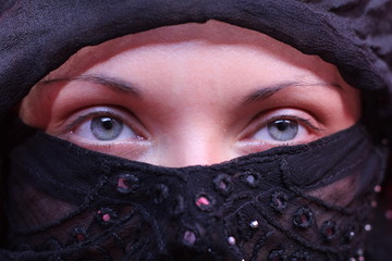 The covered angel beauty