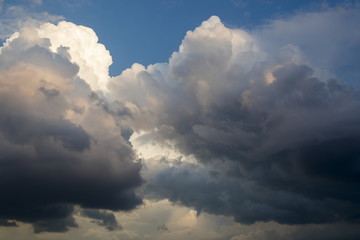 Storm clouds, dramatic sky