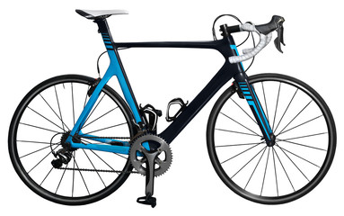Carbon race road bike