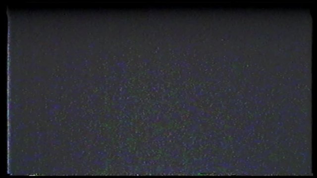 VHS Glitch OLD TV Overlay. 
