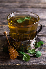 Tea with mint