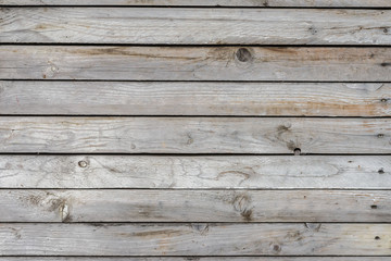 Fototapeta na wymiar Vintage natural painted old wood planks with cracks, scratches and shabby paint for natural design, patterns, extured background with copy space for text.