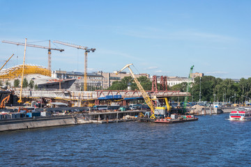Naklejka premium Construction of 