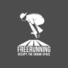 parkour and free running badge