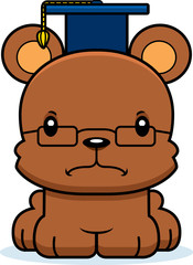 Cartoon Angry Teacher Bear