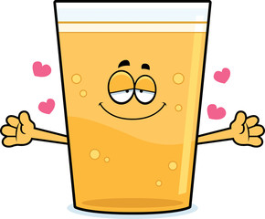 Cartoon Beer Hug