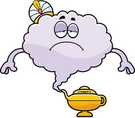 Sad Cartoon Genie