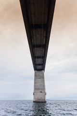 the oresund bridge between denmark and sweden