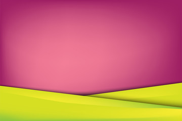 The Rectangle Color pink&Green Background