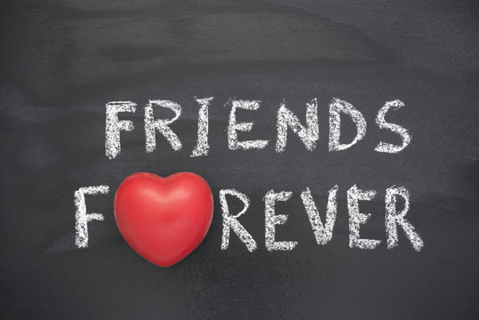 friends forever heart