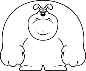 Sad Cartoon Dog