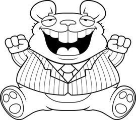 Cartoon Fat Mouse Suit