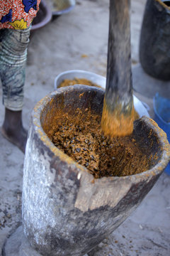 African food - palm oil production