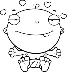 Cartoon Baby Boy Love