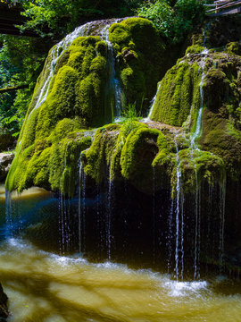 Bigar waterfall in Cheile Nerei national park -Romania
