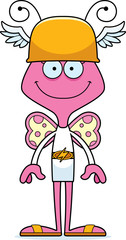 Cartoon Smiling Hermes Butterfly