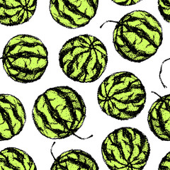 Watermelon seamless pattern