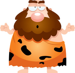 Confused Cartoon Caveman